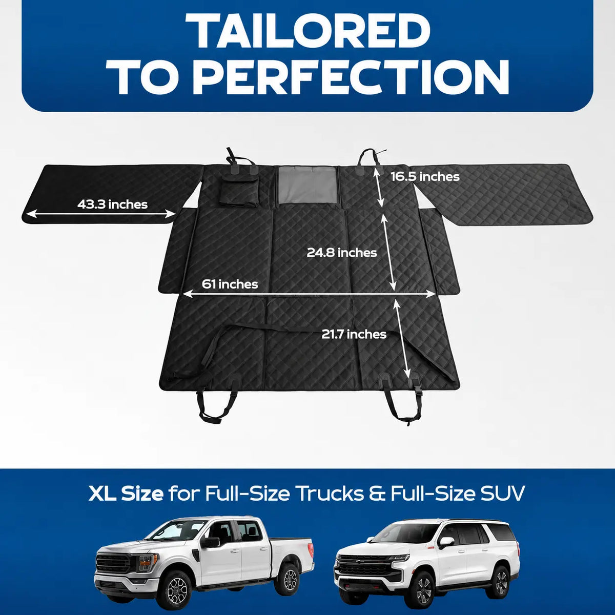 Dog Backseat Extender & Car Bed